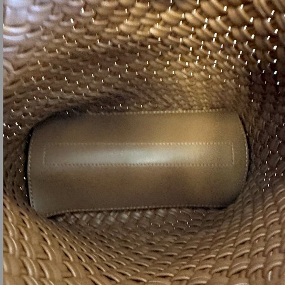 NWT! Ajidou woven vegan leather boho shoulder bag and wristlet - Picture 8 of 14